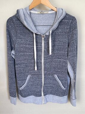 Abbot Main Venice Beach Heather Gray Full Zip Hoodie Large